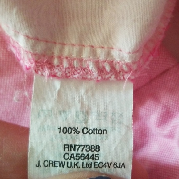 J. CREW Pink Oxford Chino Short - Picture 7 of 7